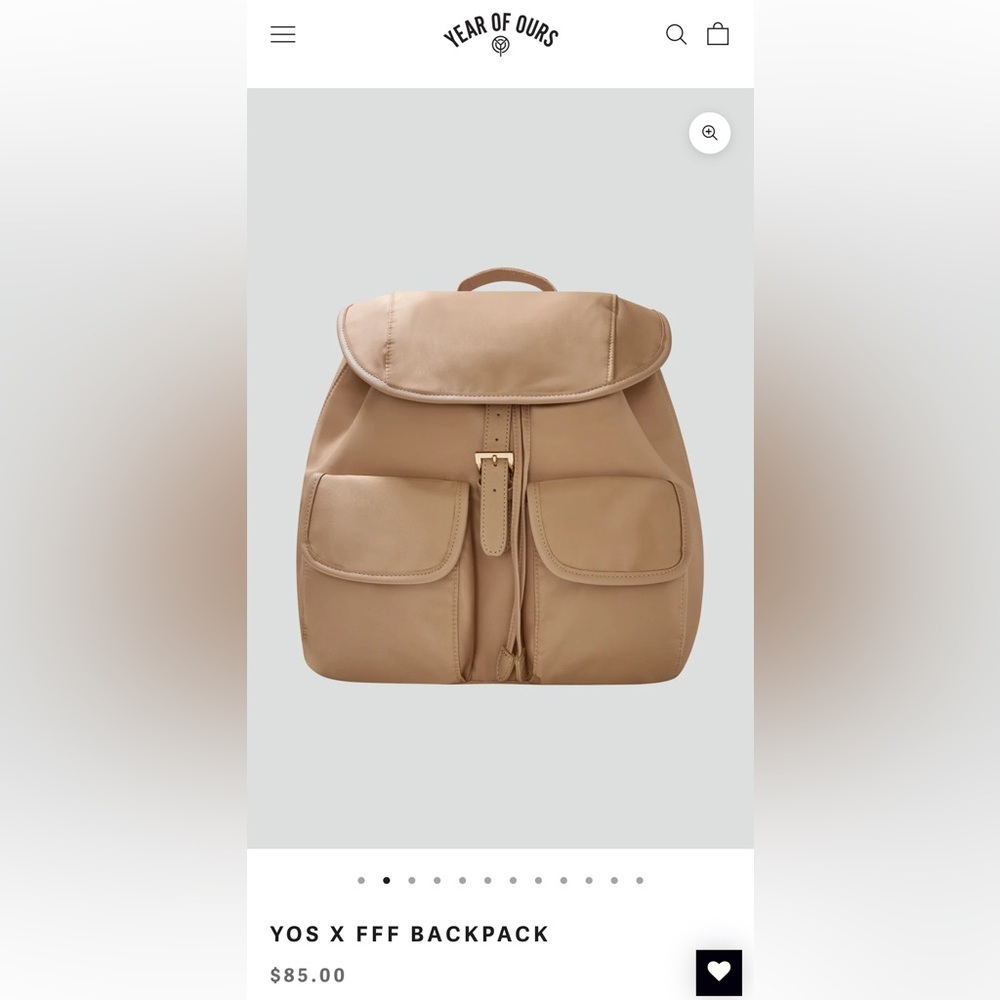 Tan Backpack